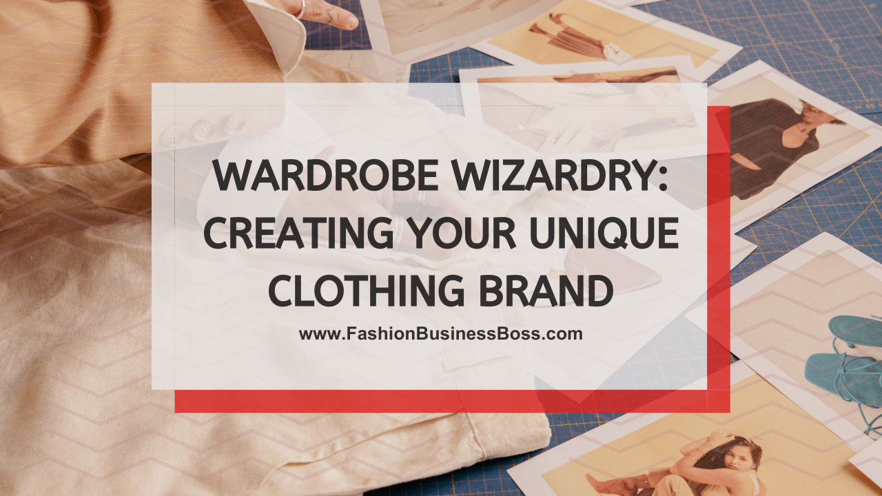 Wardrobe Wizardry: Creating Your Unique Clothing Brand